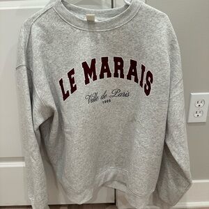Gray Le Marais Sweatshirt